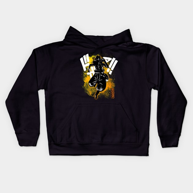 Cosmic Sniper Kids Hoodie by FanFreak